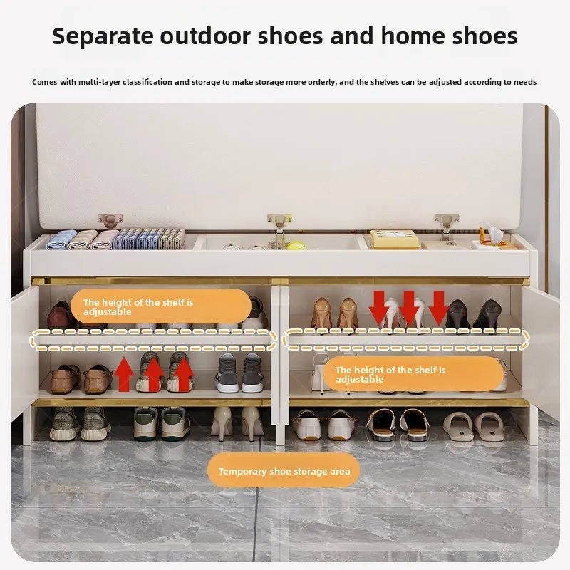 Luxury Bags Entry - shoe change stool household light luxury