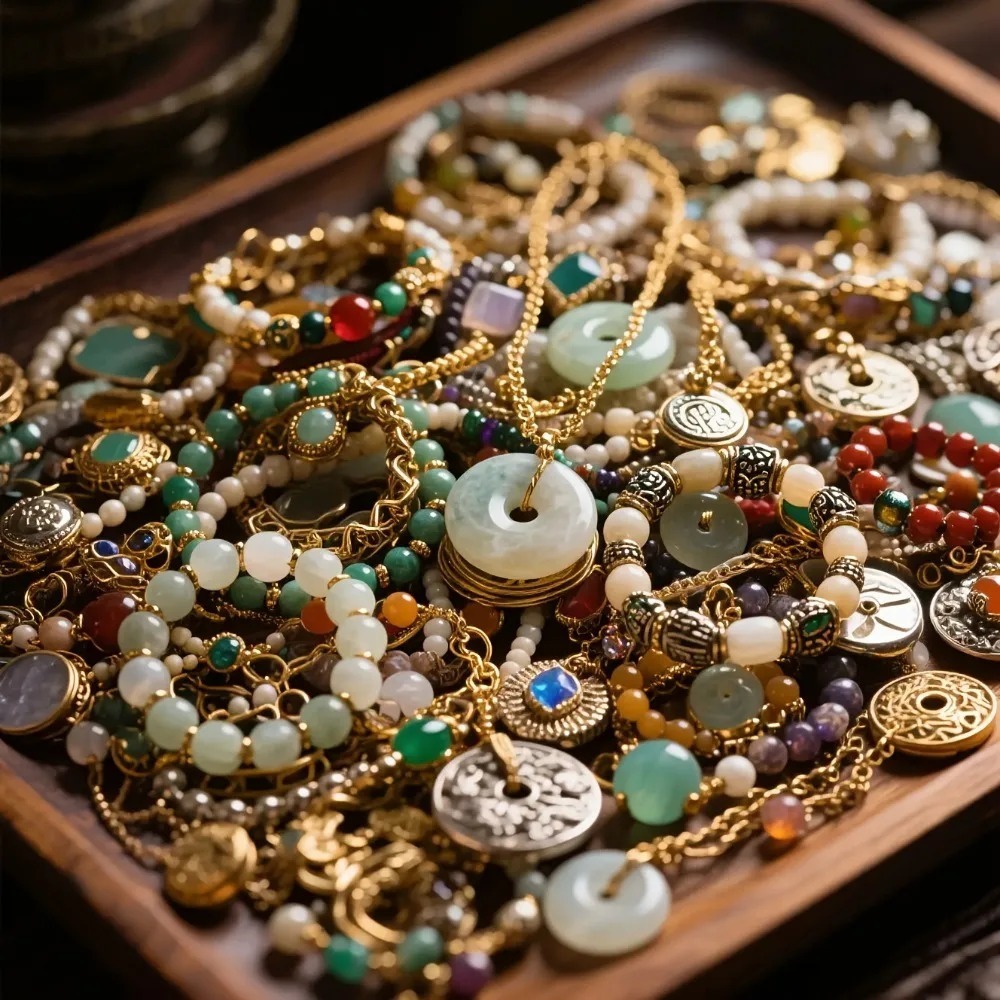 Luxury Bags Edit - Assorted Elegant Fine Gem Ornament Surprise