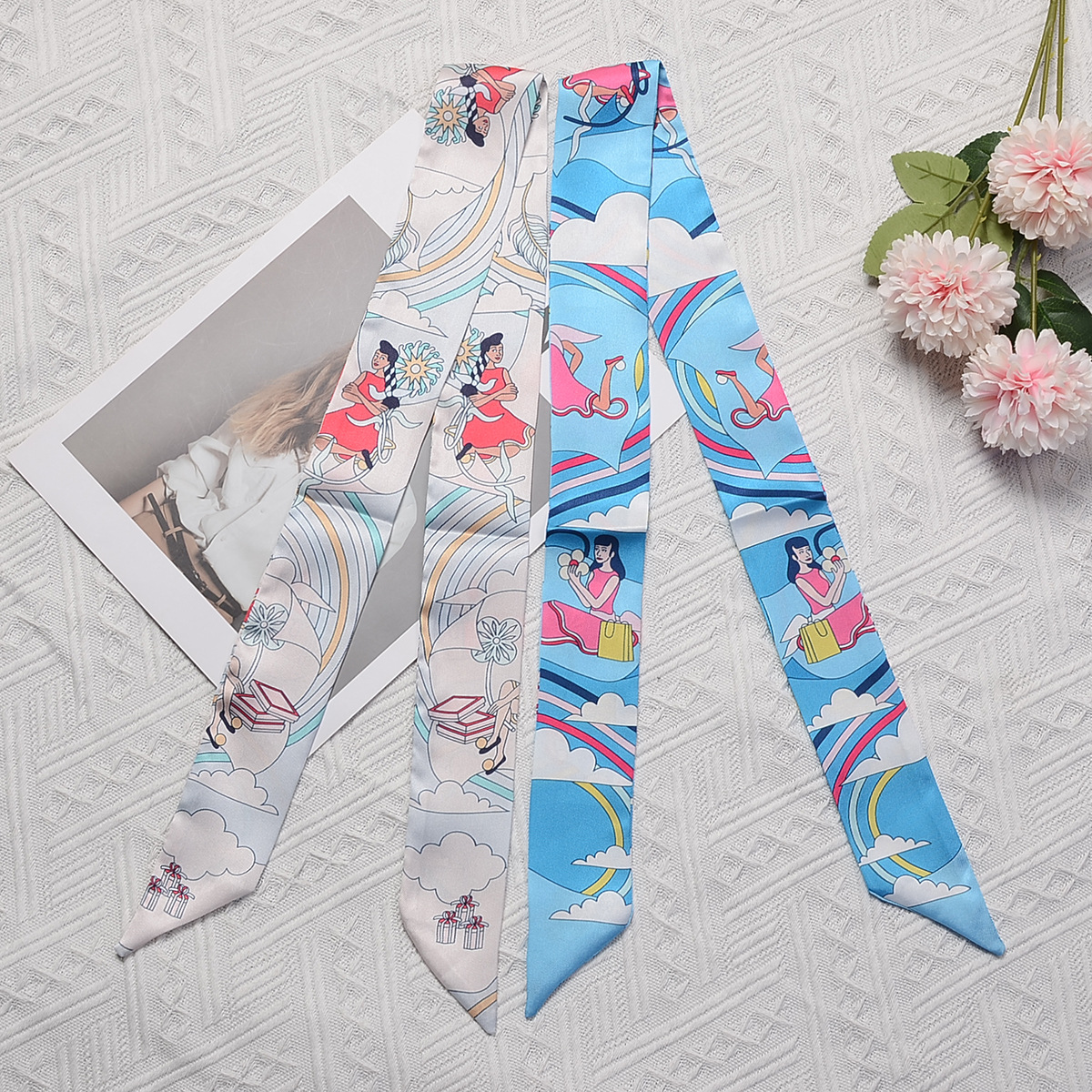 Women Hair Scarf 2024 New Bran - Luxury Bags For Women Brands のレビューと価格