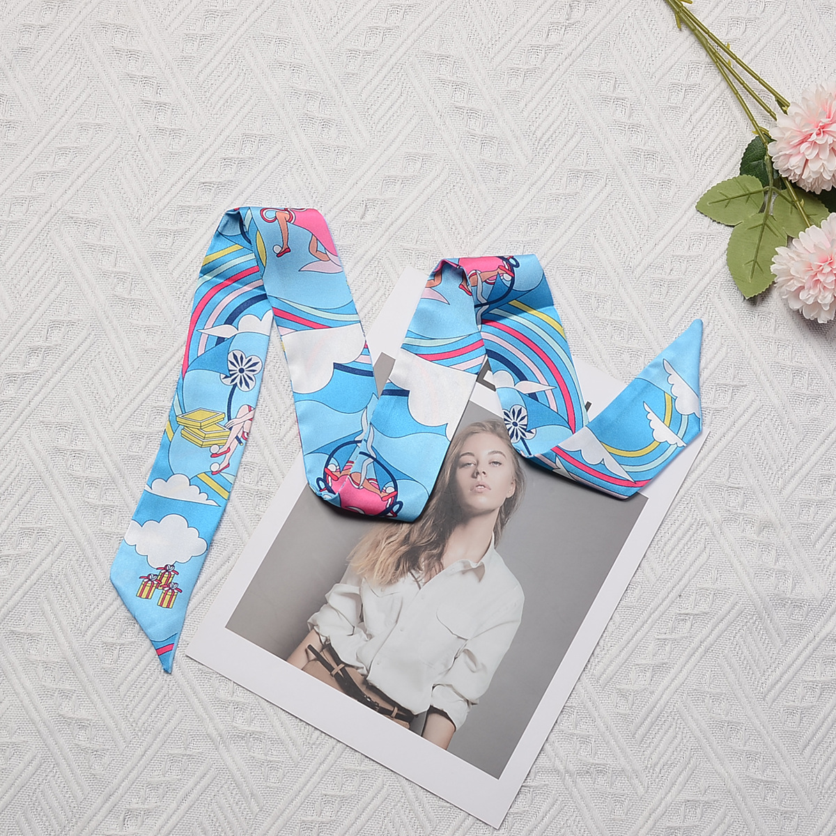 Women Hair Scarf 2024 New Bran - Luxury Bags For Women Brands のレビューと価格