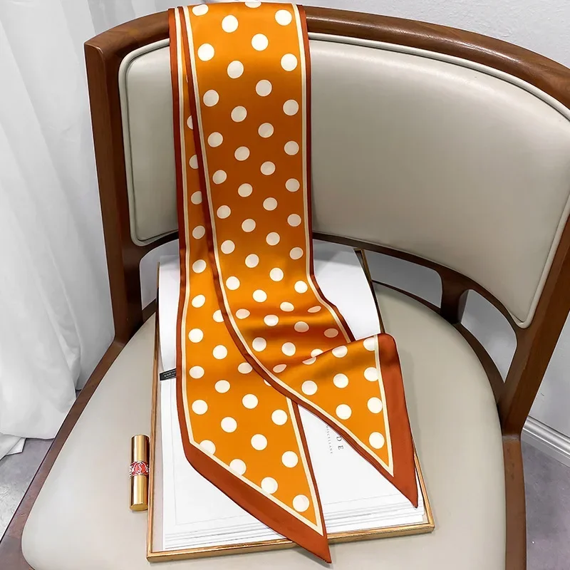 Design Print Skinny Scarf Plai - Luxury Bags For Women Brands のレビューと価格