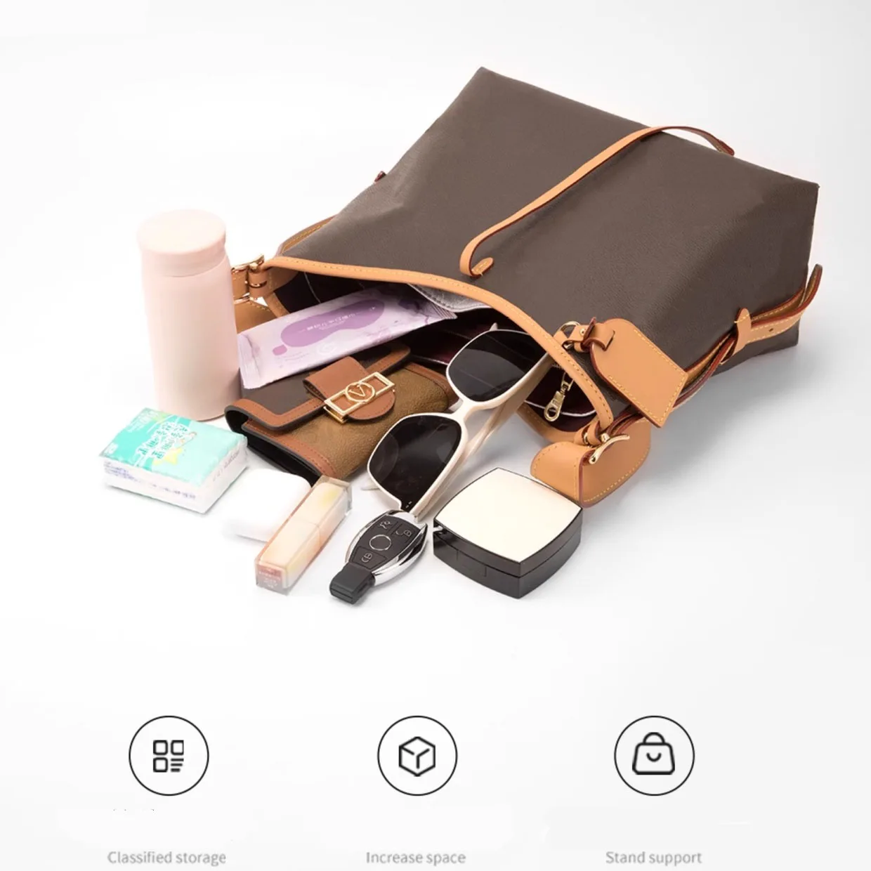 For LV Carryall MM PM Felt Clo - Luxury Bags Lv のレビューと価格