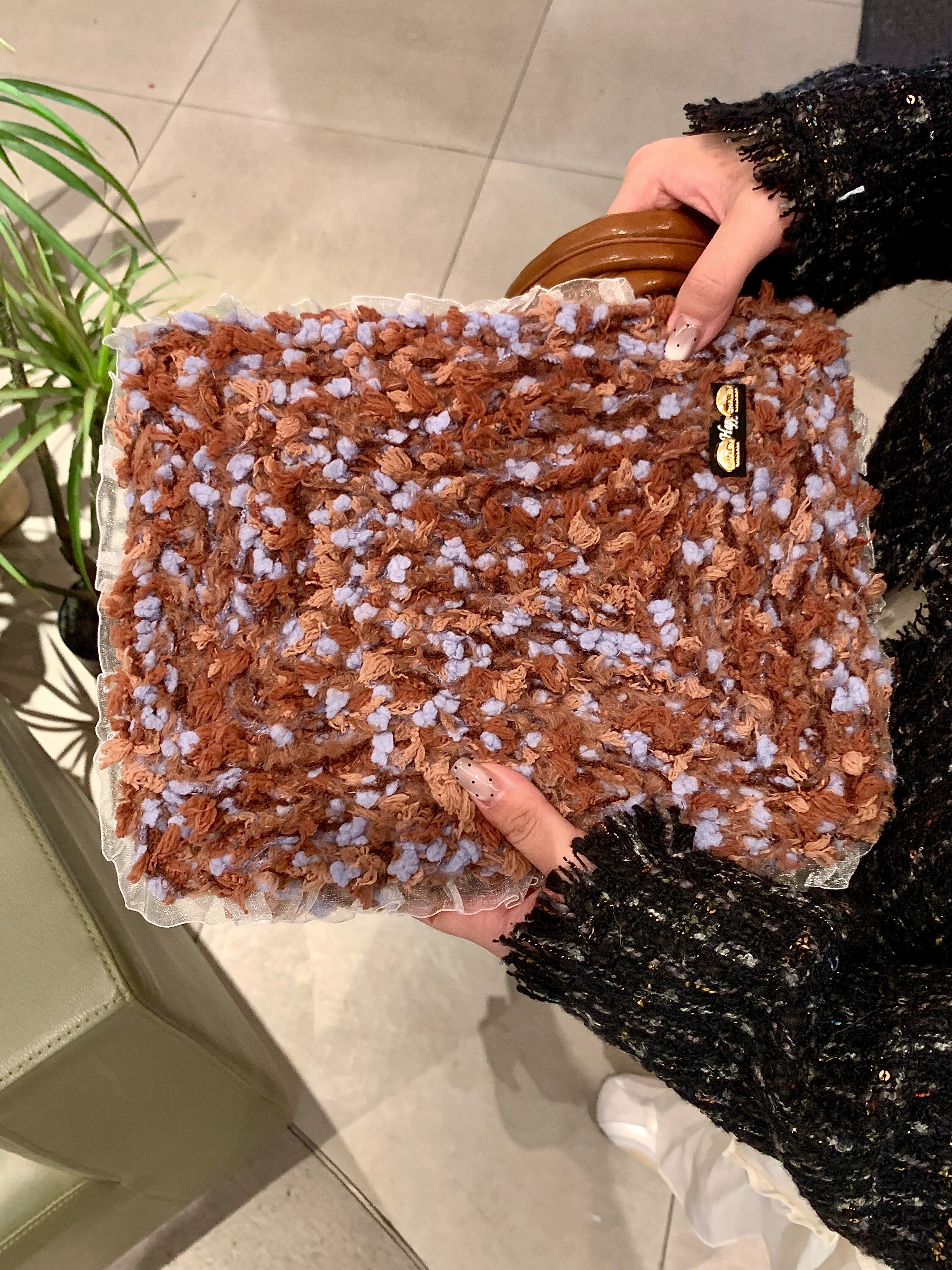 Winter Luxury Cute Plush Brack - Luxury Bags Dropshipping のレビューと価格