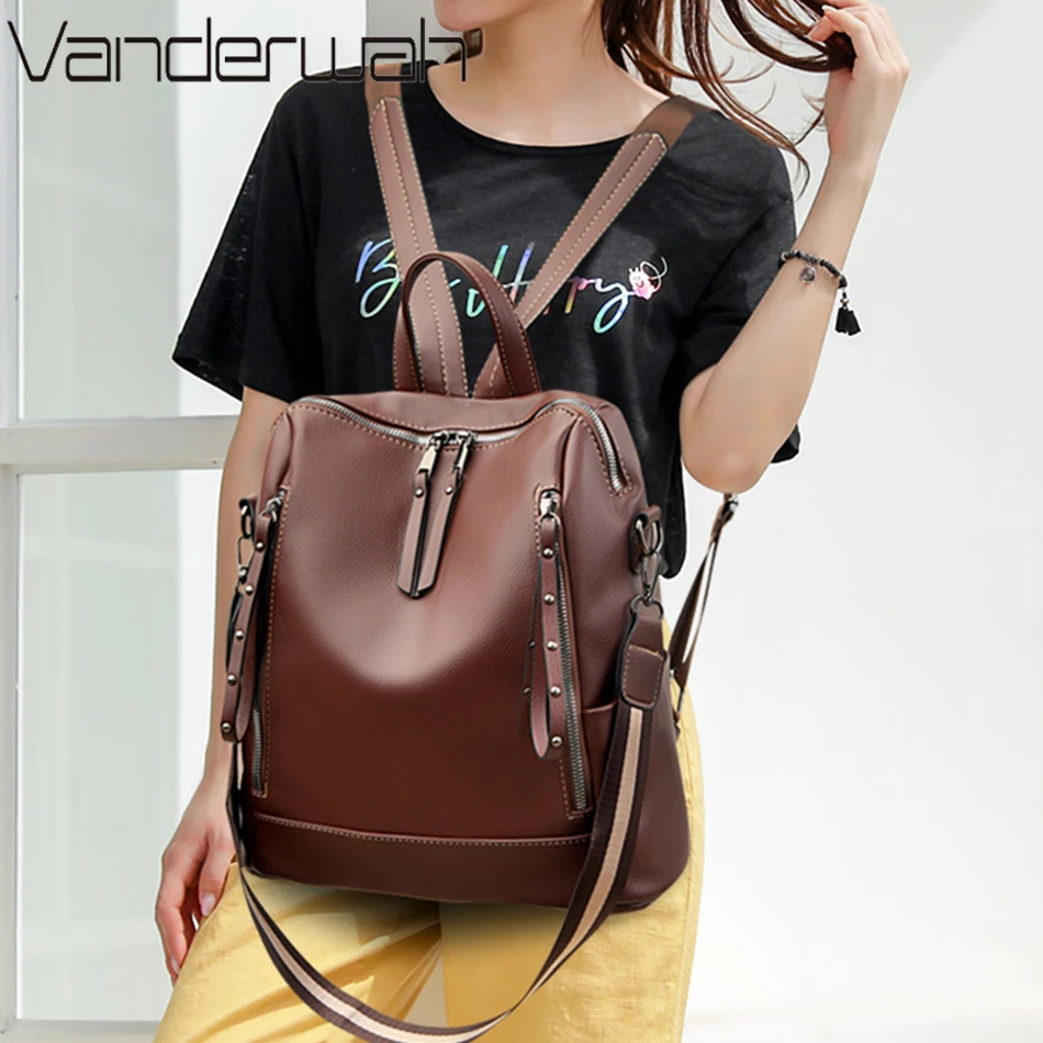 Brand Luxury Backpacks Soft Le - Luxury Bags For Women Brands のレビューと価格