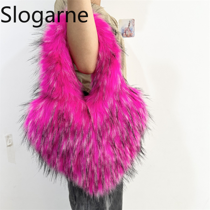 Faux Raccoon Fur Handbag 2026  - Luxury Bags Dropshipping のレビューと価格