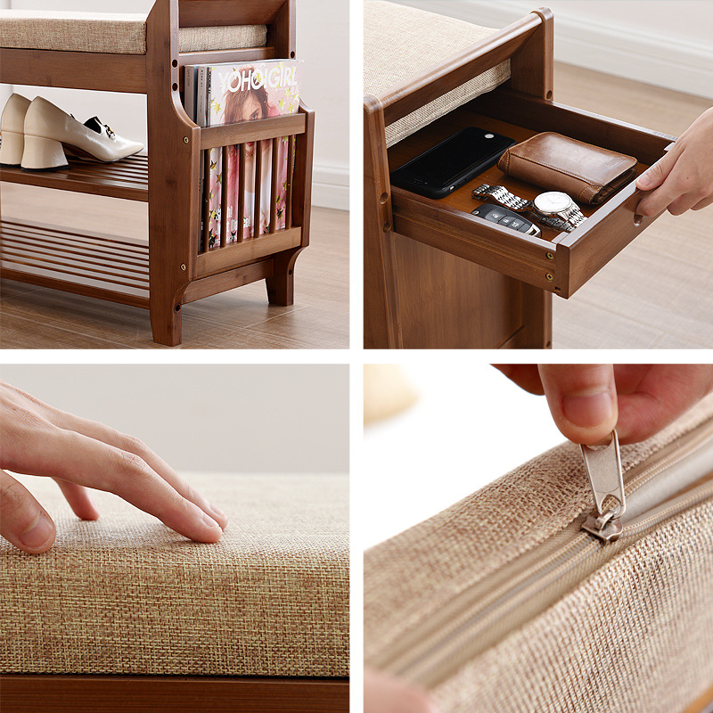 Retro style bamboo shoe cabine - Luxury Bags Entry のレビューと価格