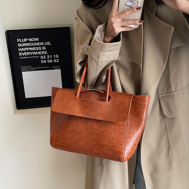 2024 New in Stone Pattern Big  - Luxury Bags Edit のレビューと価格